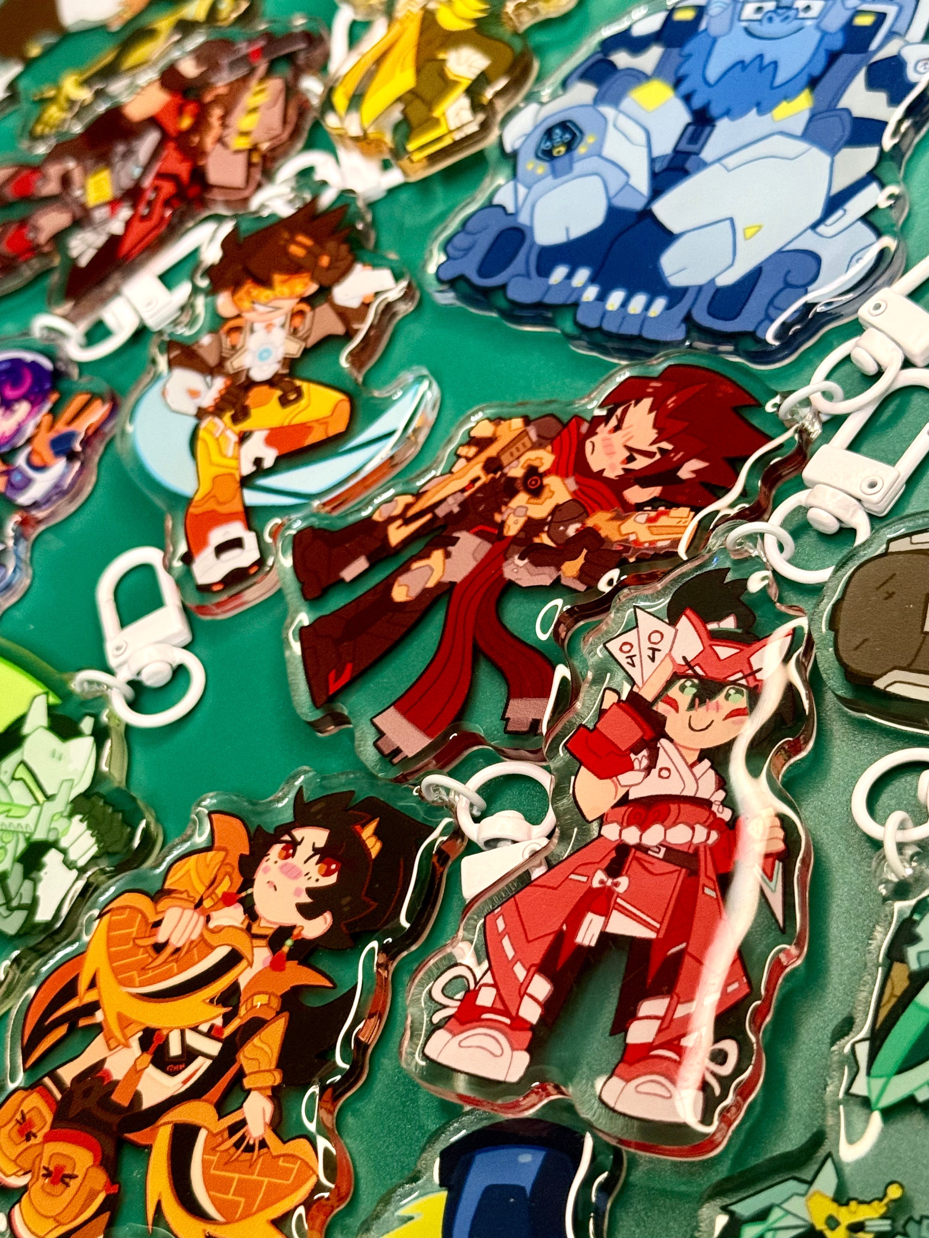 Overwatch Keychains