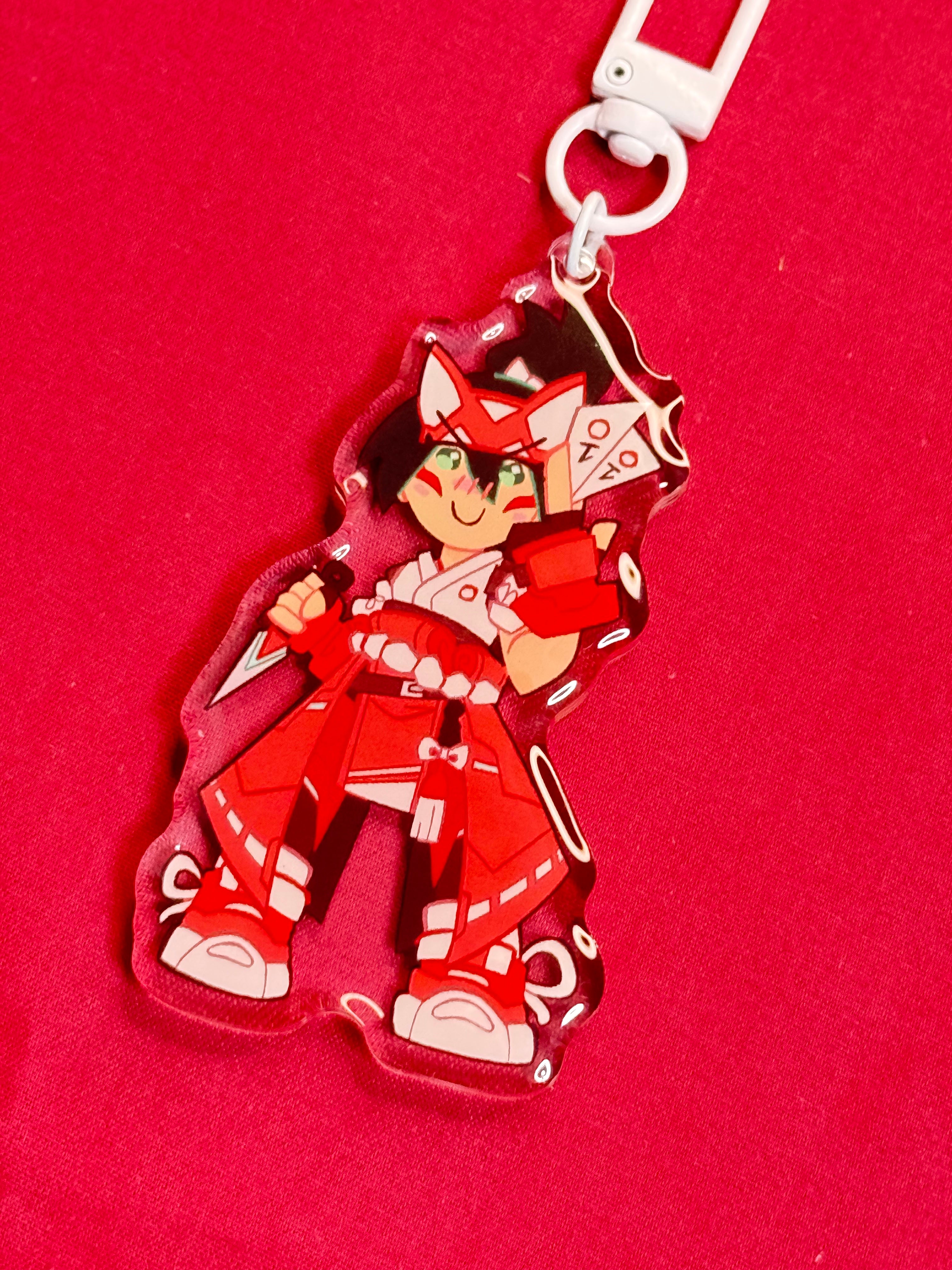 Overwatch Keychain: Kiriko