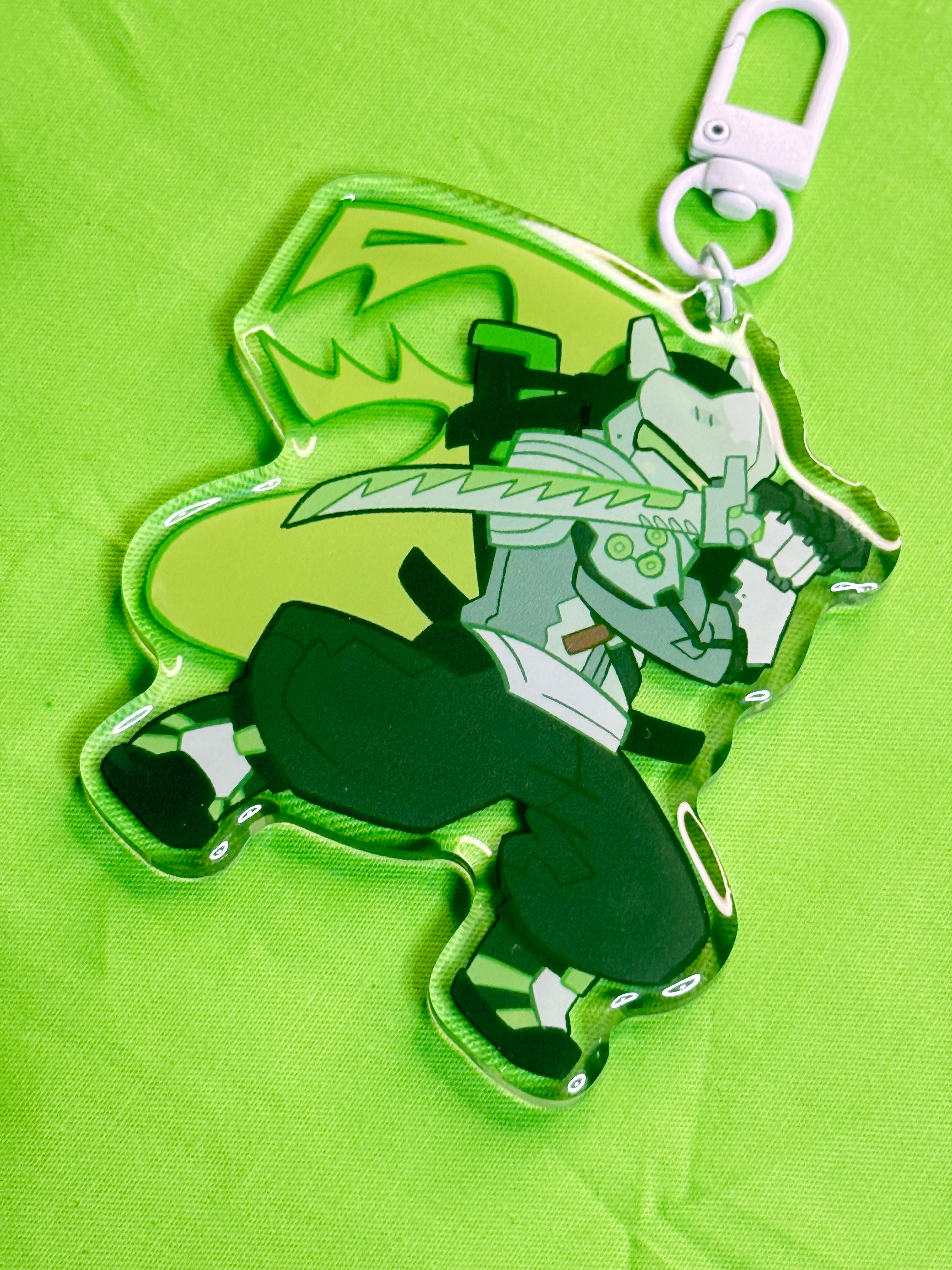 Overwatch Keychain: Genji