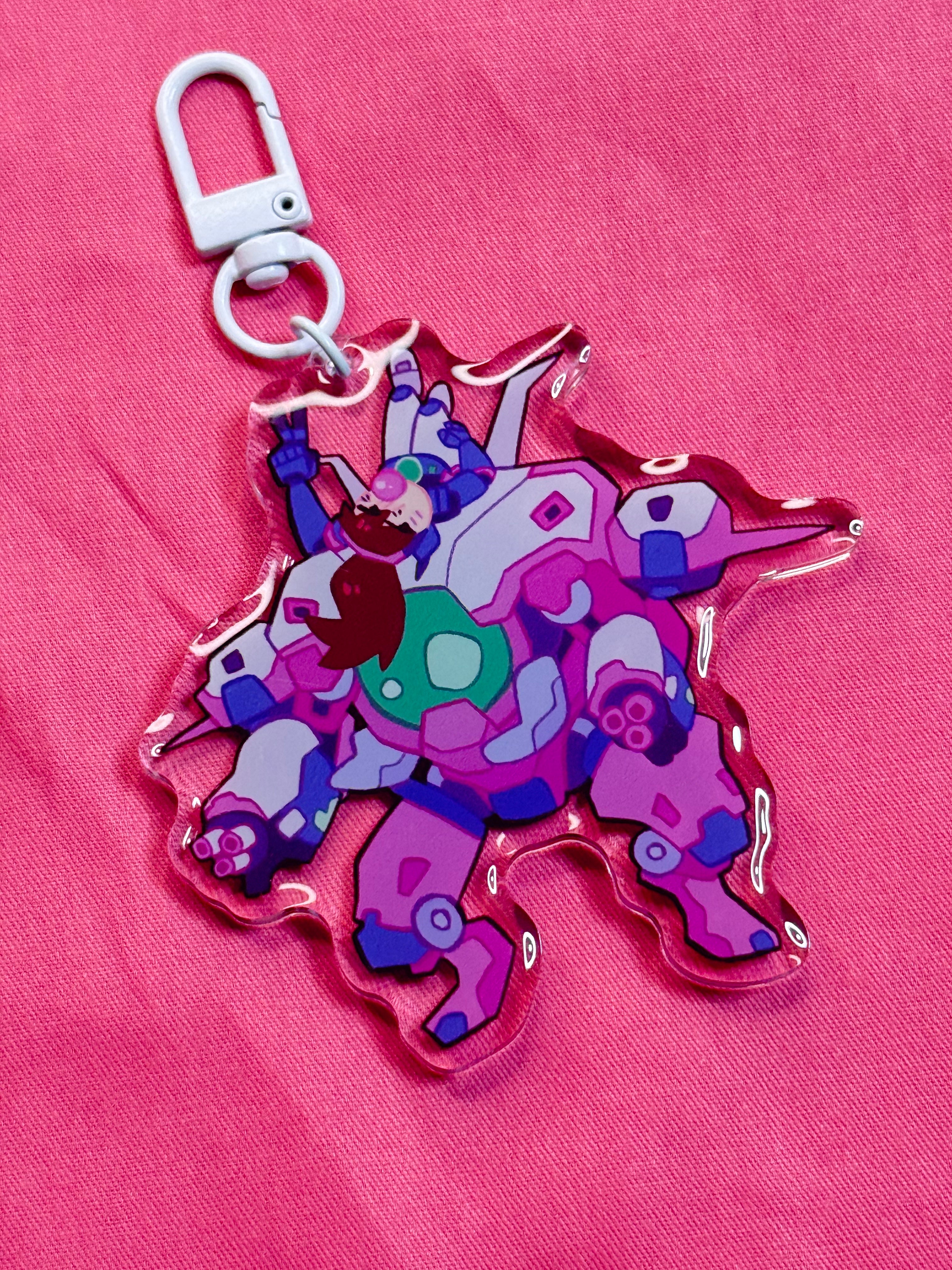 Overwatch Keychain: D.Va