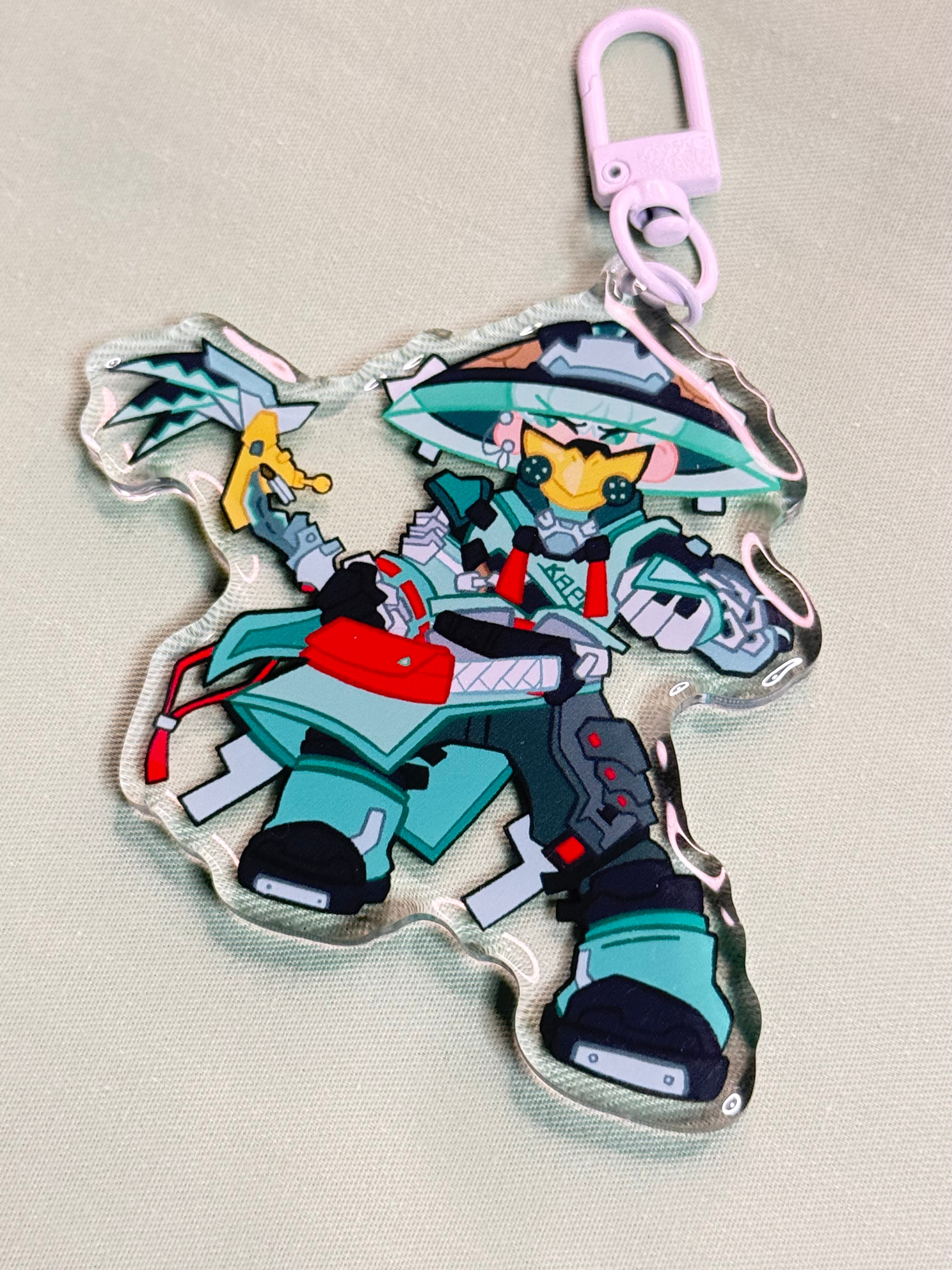 Overwatch Keychain: Mizuki