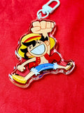 One Piece Keychain: Monkey D. Luffy