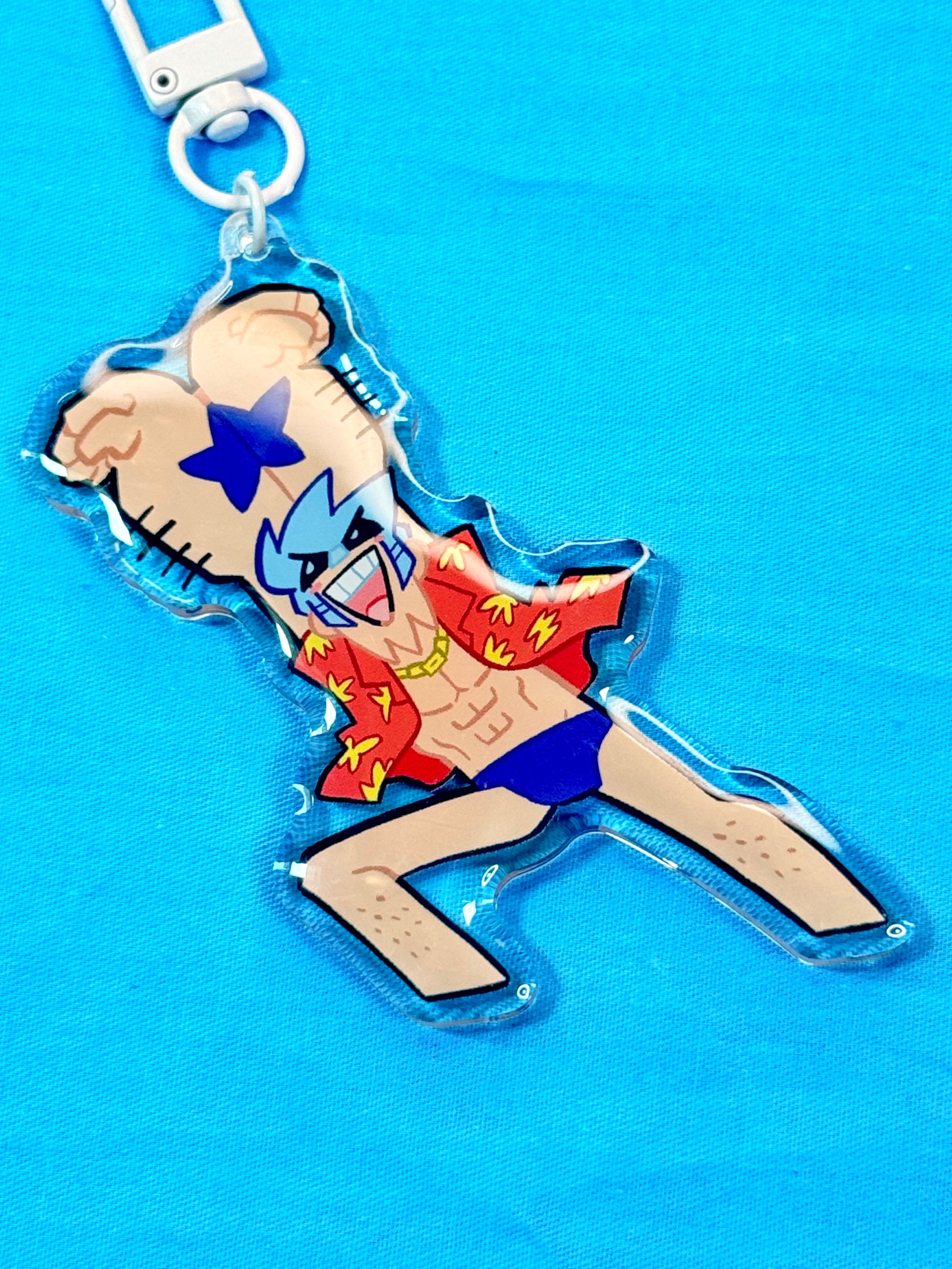 One Piece Keychain: Franky