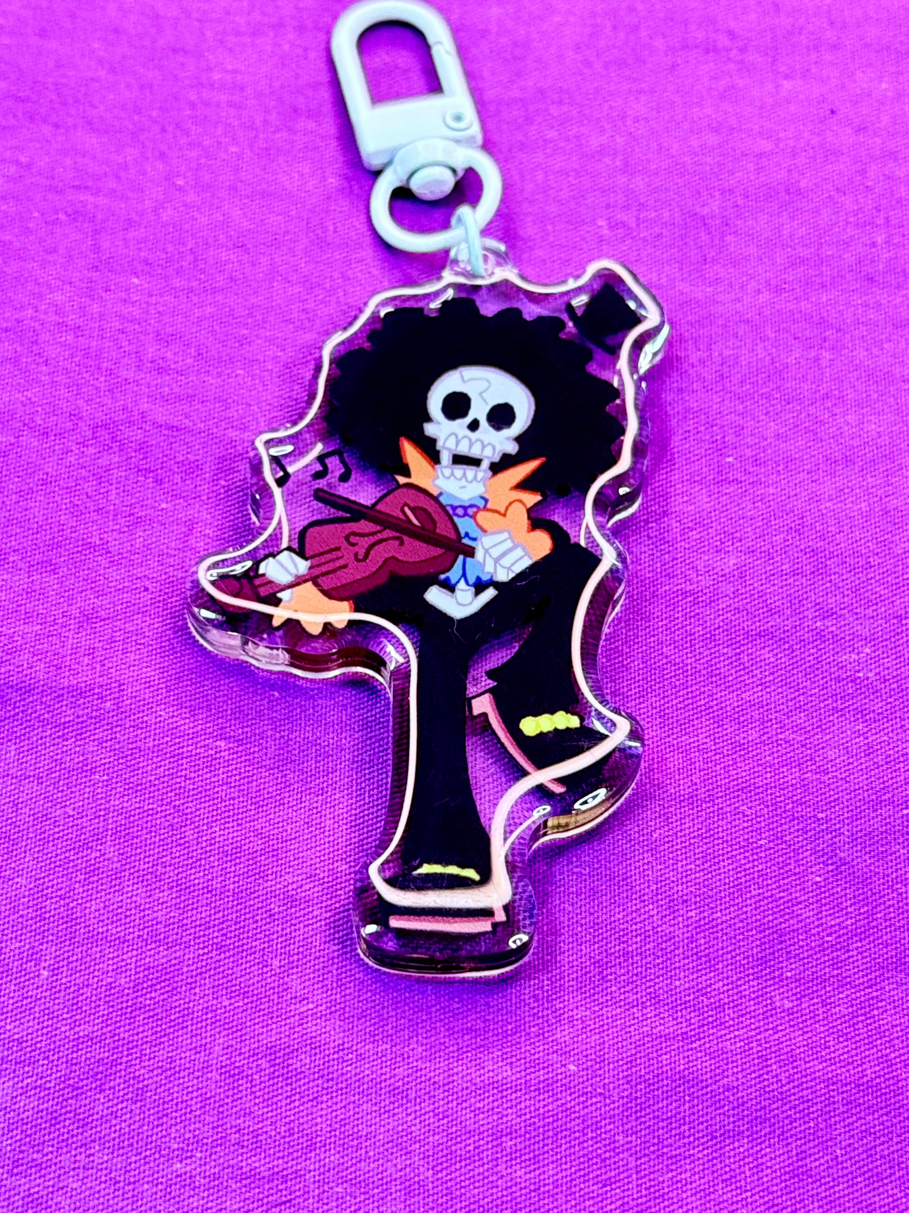 One Piece Keychain: Brook
