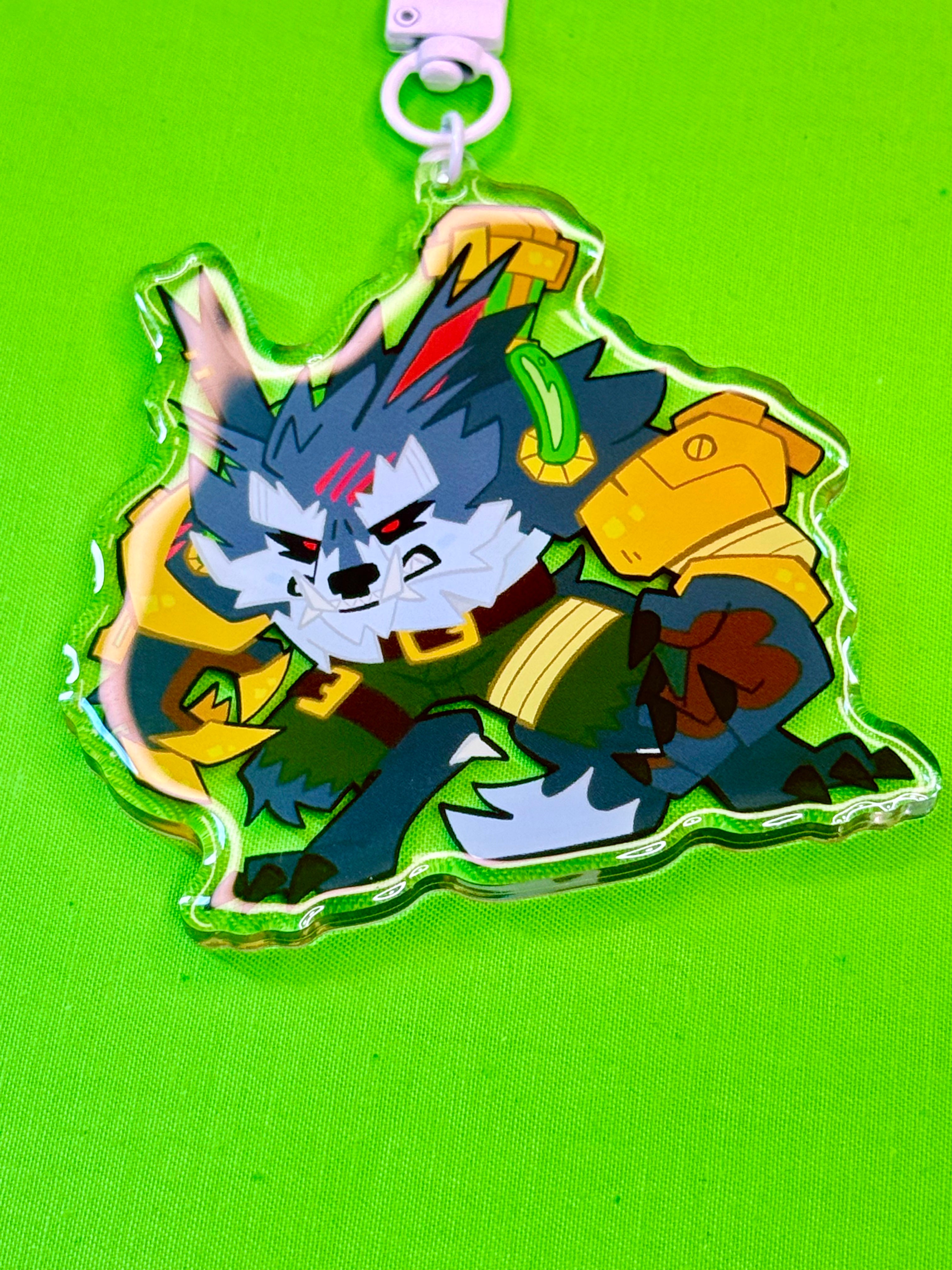 League of Legends Keychain: Warwick