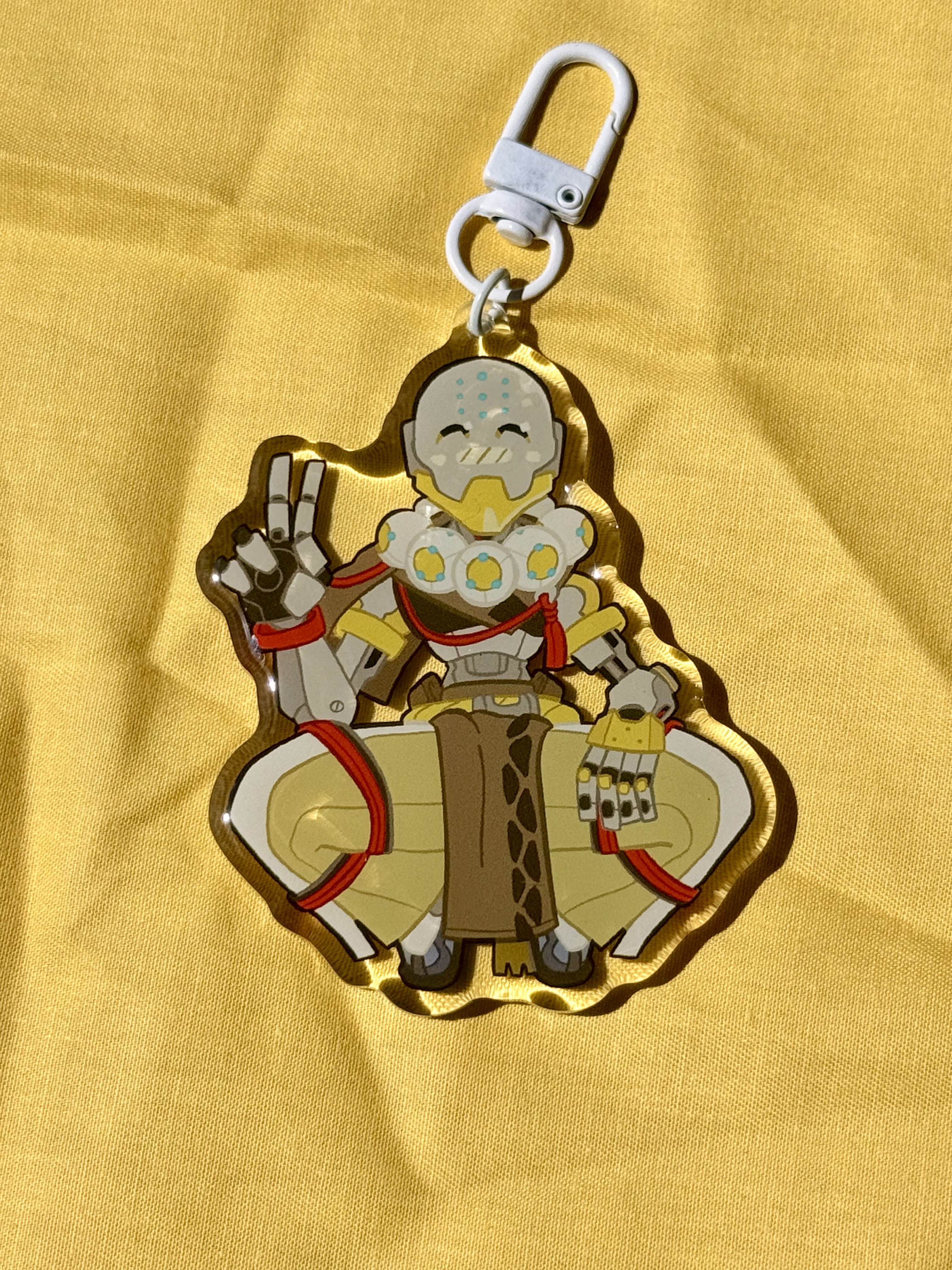 Overwatch Keychain: Zenyatta