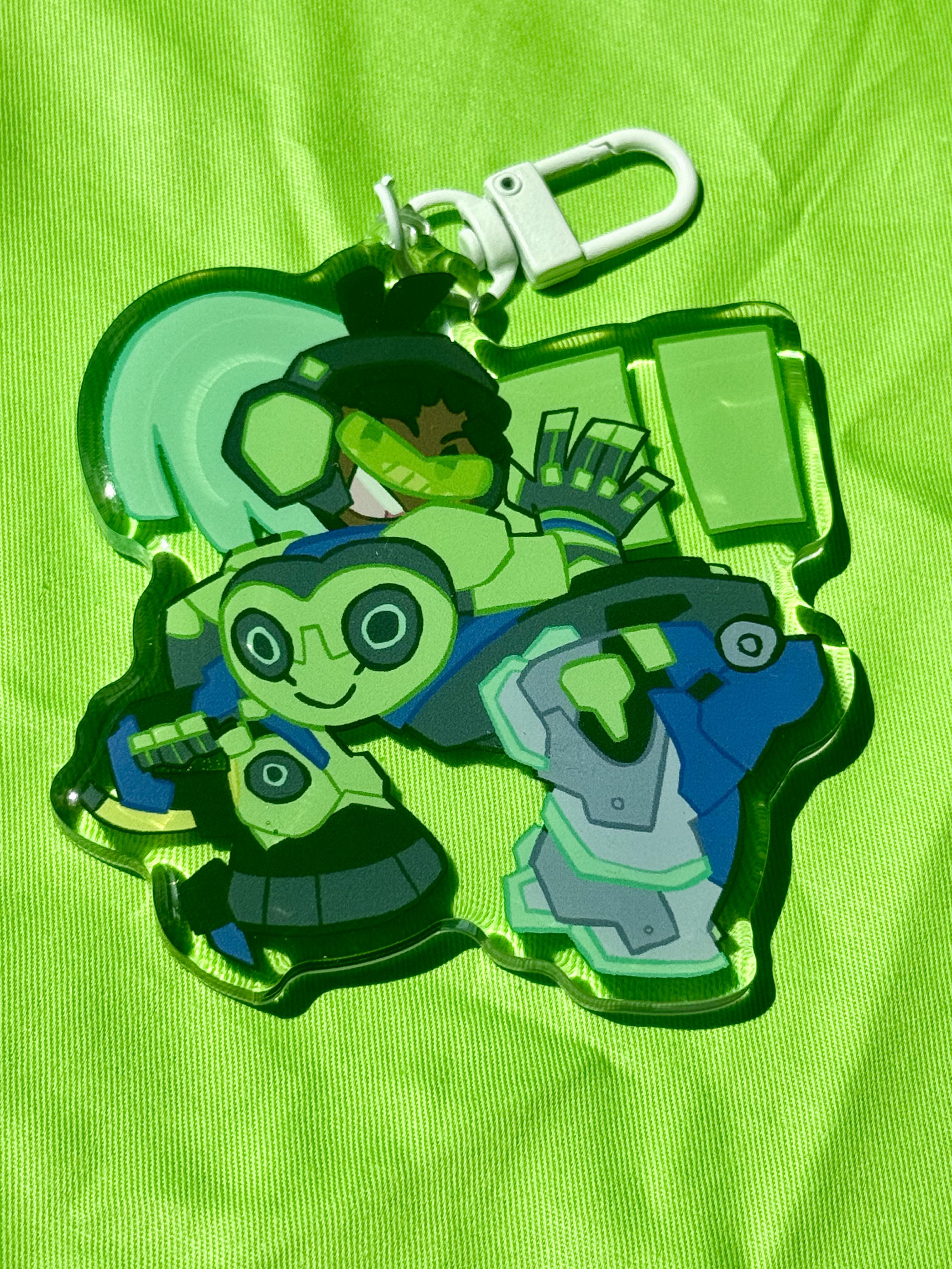 Overwatch Keychain: Lucio