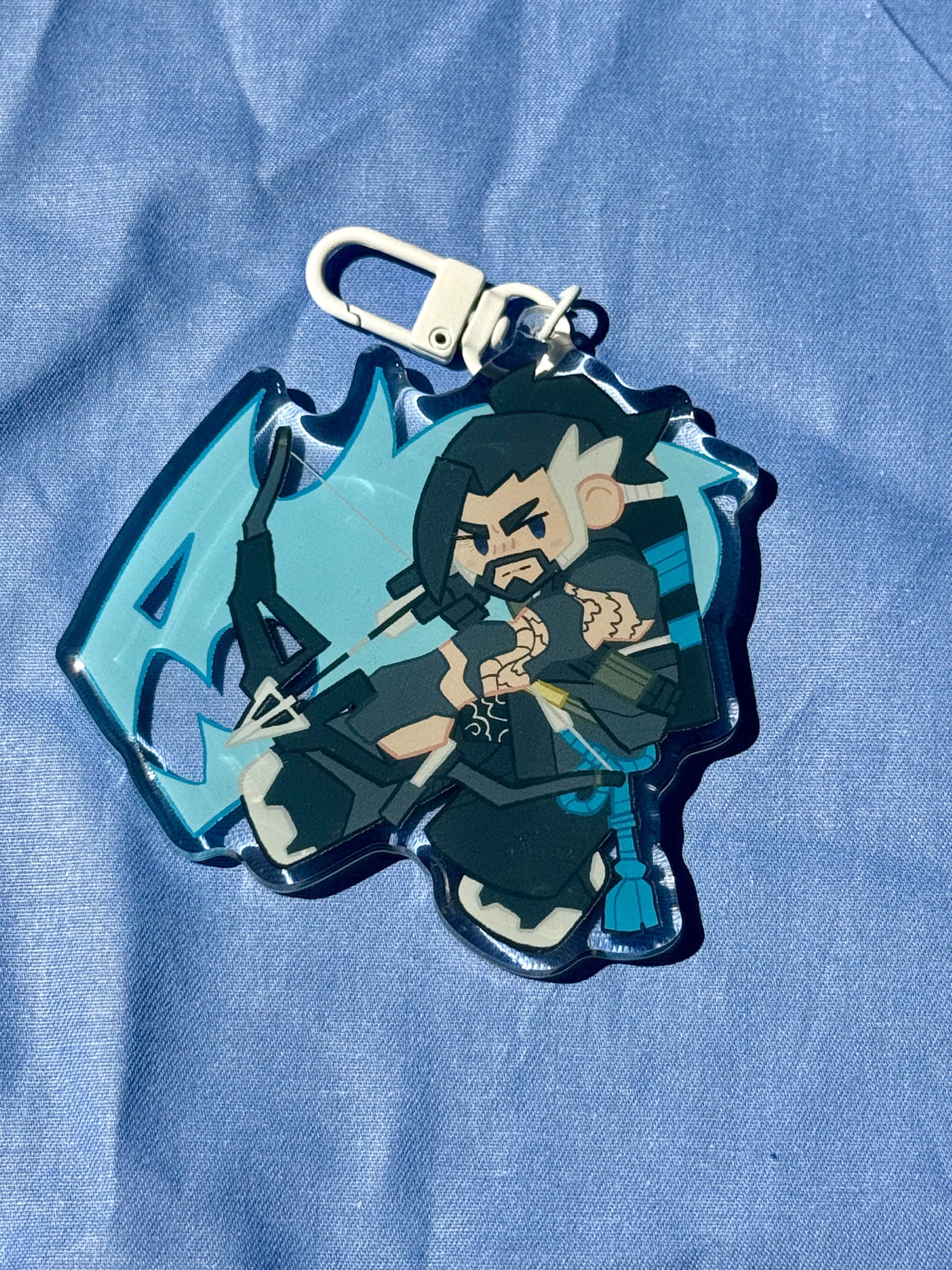 Overwatch Keychain: Hanzo