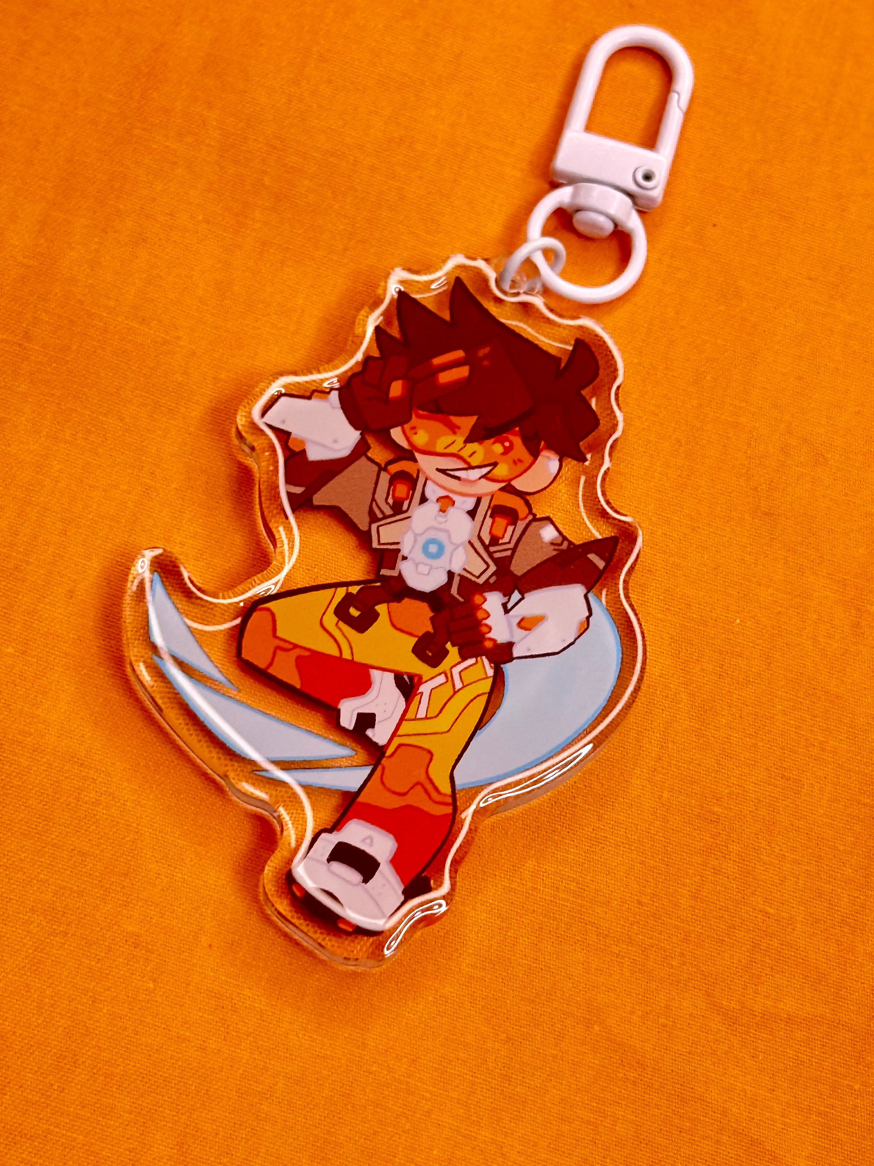 Overwatch Keychain: Tracer